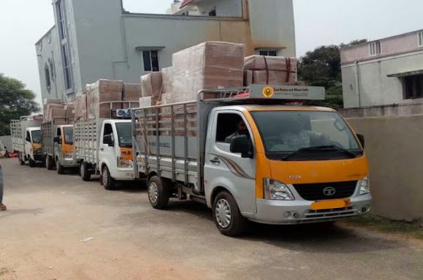 Professional moving team